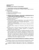 CUESTIONARIO SOBRE EL IMPUESTO AL VALOR AGREGADO