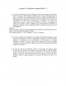 Certamen 1 introduccion a la ingenieria ambiental