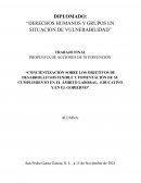 PROPUESTA DE ACCIONES DE INTERVENCIÓN-CONCIENTIZACIÓN SOBRE LOS OBJETIVOS DE DESARROLLO SOSTENIBLE Y FOMENTACIÓN DE SU CUMPLIMIENTO EN EL ÁMBITO LABORAL, EDUCATIVO Y EN EL GOBIERNO”