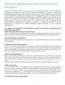 Sistema de Seguridad para Tablero de Interruptores y Generadores