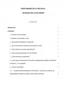 CUESTIONARIO DE LA PELÍCULA “EN BUSCA DE LA FELICIDAD”
