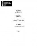 TAREA 1 - FODA PERSONAL