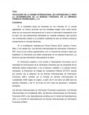 APLICACIÓN DE LA NORMA INTERNACIONAL DE CONTABILIDAD 21 PARA LA DETERMINACIÓN DE LA MONEDA FUNCIONAL EN LA EMPRESA FARMACIA FARMAISABELL, C.A