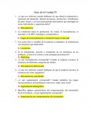 Guía de la Unidad IV Mercadotecnia