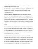 Análisis crítico de los conceptos básicos de la antropología