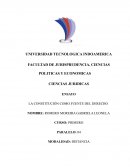 LA CONSTITUCIÓN COMO FUENTE DEL DERECHO
