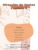Dirección de ventas Capitulo 9