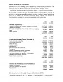 Cálculo del Margen de Contribución