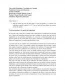 Resumen Max Weber La ética protestante y el “espíritu” del capitalismo capítulo I página 43 a 107