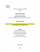 LAS DEFICIENCIAS DE LOS DERECHOS FUNDAMENTALES DE LAS PERSONAS EN LOS ASENTAMIENTOS HUMANOS DEL PERU