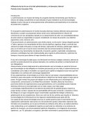 Influencia de las tic en el rol del administrador y el bienestar laboral