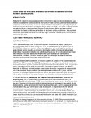 Ensayo sobre los principales problemas que enfrenta actualmente la Política Monetaria y su efectividad