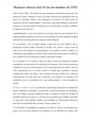 Masacre obrera del 15 de noviembre de 1922