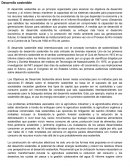 Desarrollo sostenible y sustentable