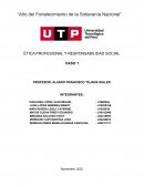 ÉTICA PROFESIONAL Y RESPONSABILIDAD SOCIAL