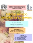 Estudio Médico Integral de la Familia