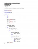 OPERADORES PROGRAMACION