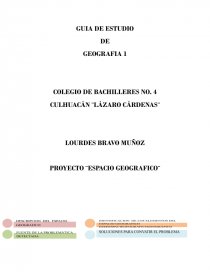 PROYECTO ¨ESPACIO GEOGRAFICO¨. Página 1
