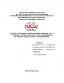 Acciones de enfermeria domiciliaria para contribuir con la prevención contra el virus COVID-19