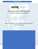 Administración de Empresas /(MBA) Caso práctico: Lincoln
