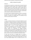 Análisis y descripción de puestos