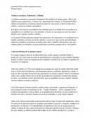 Economía Política: Poder y Superestructuras