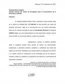 Modelo de Carta Renuncia