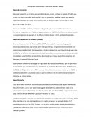 EMPRESAS BANCARIAS, A LA FECHA DE HOY (2022)