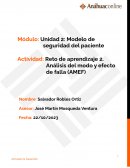 Reto de aprendizaje 2. analisis del modo y efecto de falla