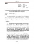 APRECIACIÓNDE PERSONAL DEL CENTRO PENITENCIARIO DE LA REGIÓN ORIENTAL (LA PICA)