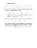 Justificación Internacional