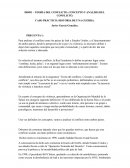 DD091 – TEORÍA DEL CONFLICTO. CONCEPTO Y ANÁLISIS DEL CONFLICTO