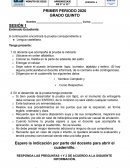 5° EVALUACIÓN PERIÓDICA