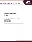 Evidencia 4 - Electronica Analogica