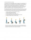 LA MANIPULACION MANUAL DE CARGAS