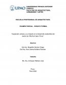 Expansión urbana y su impacto en el desarrollo sostenible del sector de Villa Kurt beer, Piura