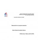 Elaboración de un proyecto educativo