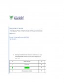 TECNOLOGÍAS DE INFORMACIÓN PARA LOS NEGOCIOS