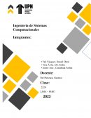 Ingeniería de Sistemas Computacionales