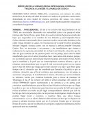 VIOLENCIA A LA MUJER Y LA FAMILIA DE CUENCA