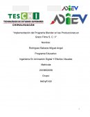 Implementación del Programa Blender en las Producciones en Graco Films S. C. V