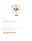 Estrategia Socialmente Responsable