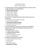 Examen hstoria y geografia