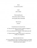 Seleccion de textos e ideas aplicables “La noche boca arriba.”