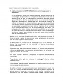 OPINIÓN SOBRE TECNOLOGÍA, PODER Y EDUCACIÓN