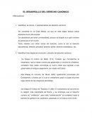 EL DESARROLLO DEL DERECHO CANÓNICO