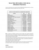 Análisis a Partir de los Indicadores Financieros