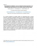 TRATAMIENTOS TERMICOS, UNA ALTERNATIVA PARA MEJORAR LAS PROPIEDADES MECANICAS DE UN ACERO GRADO ESTRUCTURAL