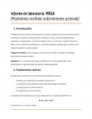 Informe de laboratorio: MRUA (Movimiento rectilíneo uniformemente acelerado)