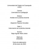 Analisis de la practica docente. Técnicas de aprendizaje